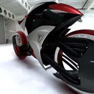prima motocicleta electrica — Imagine 3