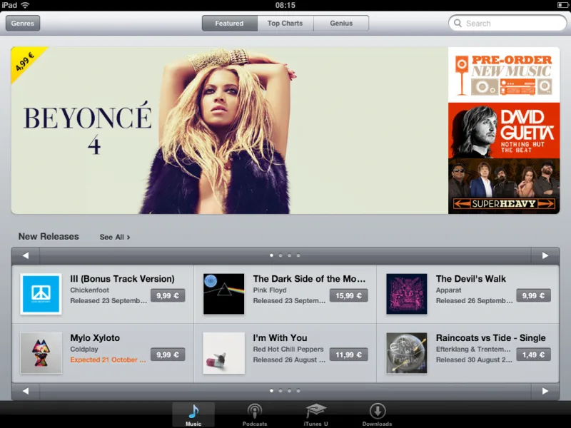 music store