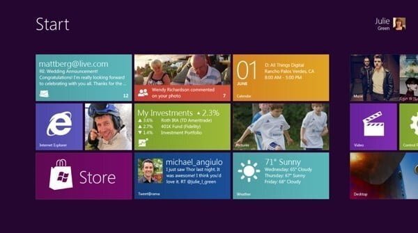Windows 8 poate rula pe un calculator cu numai 128 MB RAM
