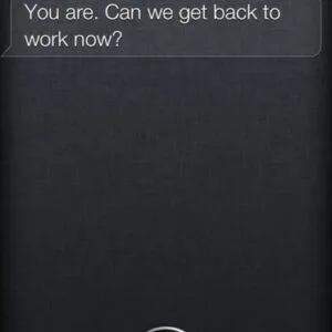 siri voice control — Imagine 11