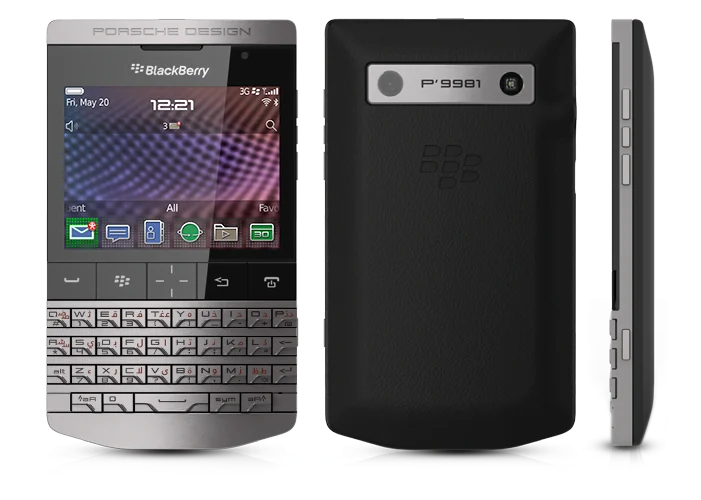 blackberry porsche