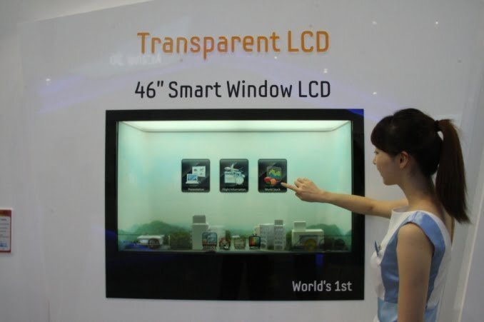 Samsung lanseaza un LCD transparent