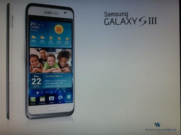 Prima imagine oficiala cu Galaxy S III?