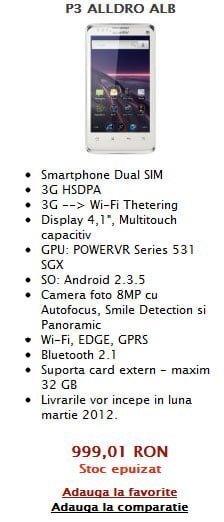 Made in Romania. Allview a lansat luni un telefon cu stoc epuizat