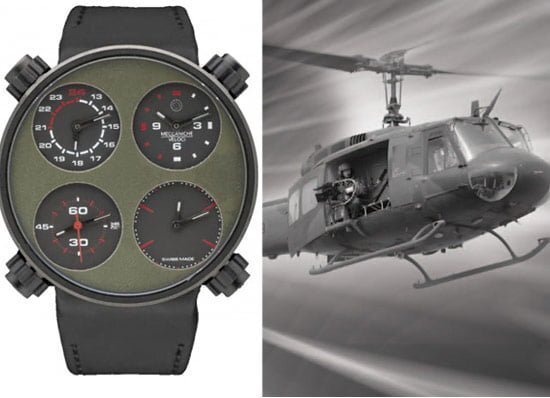 Only One. Un ceas realizat dintr-un elicopter din Vietnam 