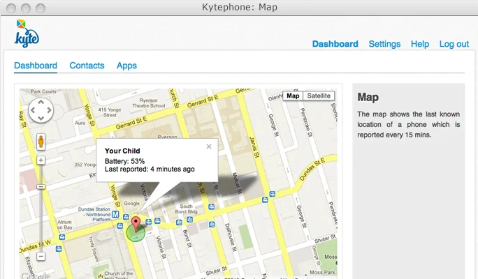 Kytephone child friendly smartphone app 2