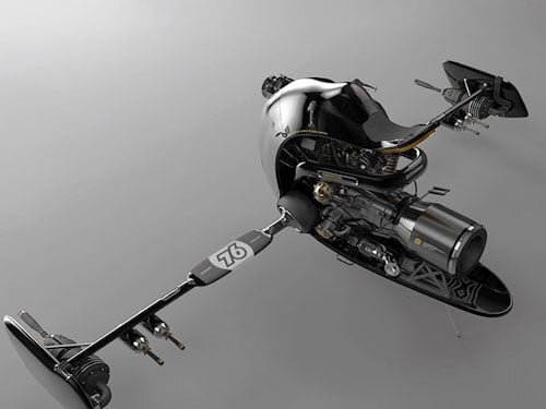 Gladiator, motocicleta  Star Wars. La ce viseaza un designer japonez