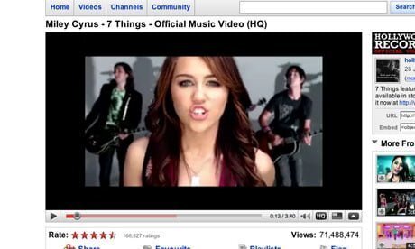 muzica pe Youtube