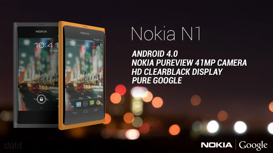 Nokia N1 Android concept