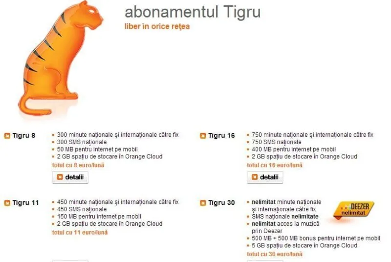 abonament cu minute