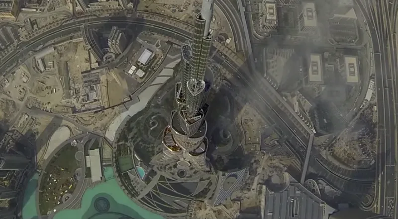 Dubai-ul, filmat dintr-o drona