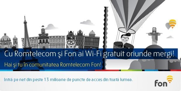 Romtelecom Fon — Imagine 2 WiFi FON de la Romtelecom