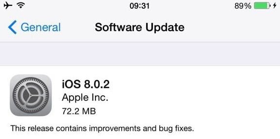 iOS 8.0.2