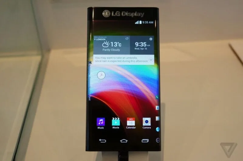 LG Active Bending OLED