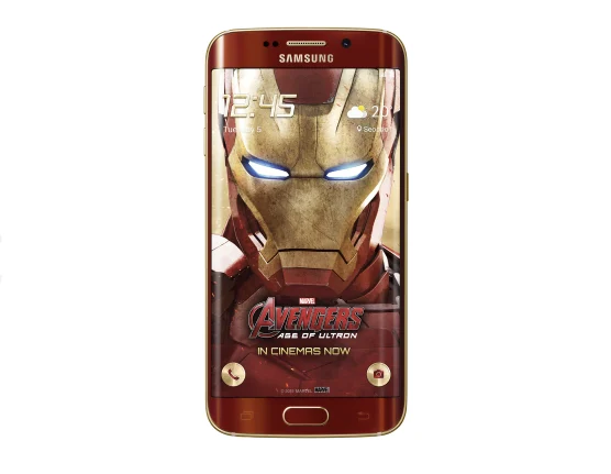 Galaxy S6 Edge Iron Man edition