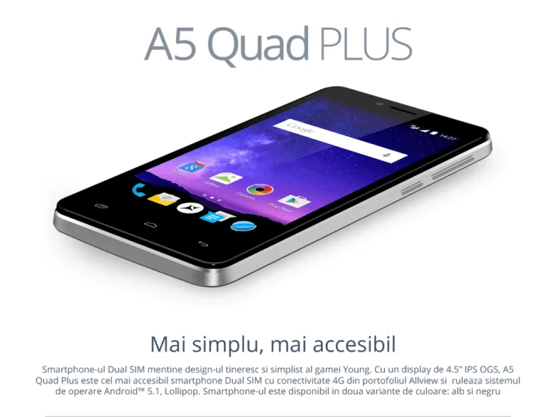 Allview A5 Quad Plus