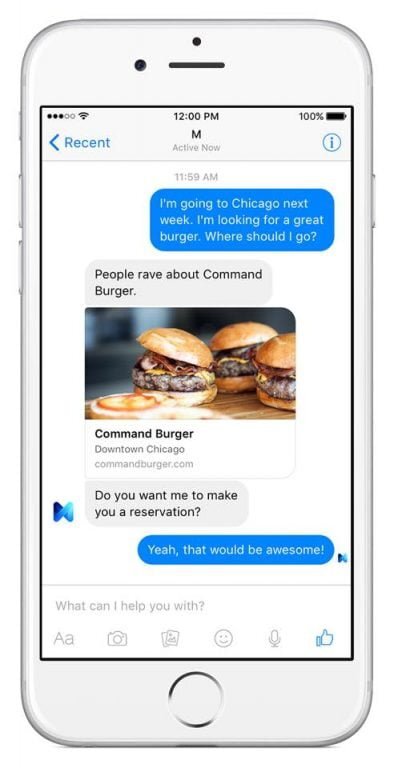 facebook m