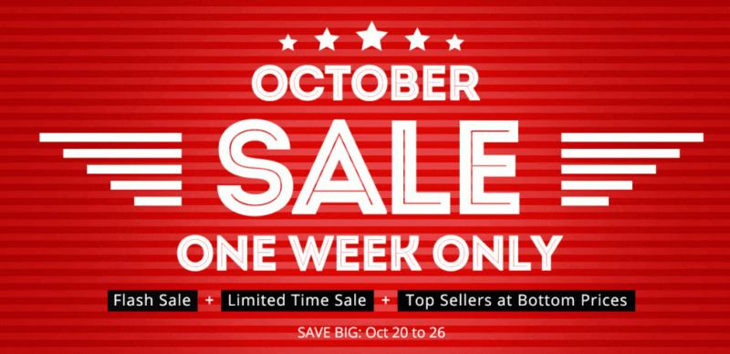 October sale