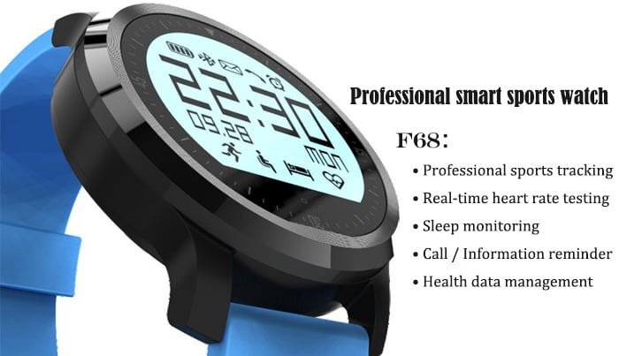 F68 Smart Sports Watch F68 Smart Sports Watch GadgetReport.ro