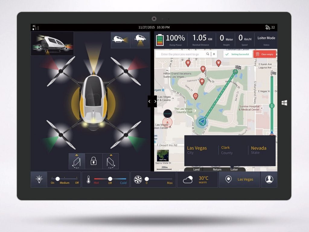 EHang 184, prima dronă din lume cu care poţi să călătoreşti 2