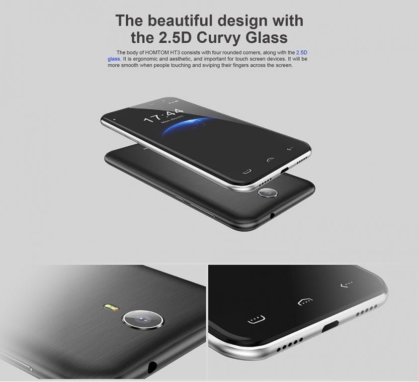 HOMTOM HT3 gadgetreport.ro