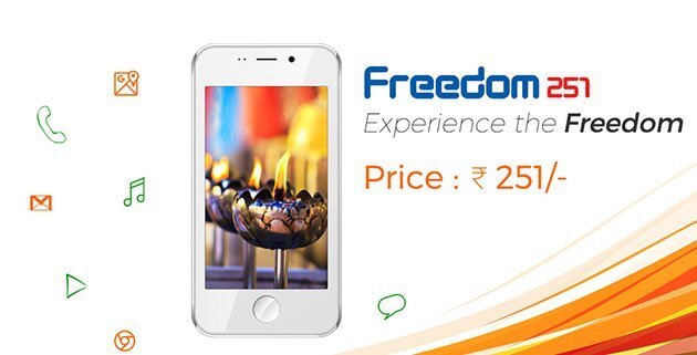 Freedom 251. Cel mai ieftin telefon din lume costă 15 lei!