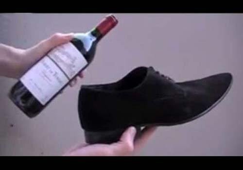 tirbuşon Poţi să deschizi o sticlă de vin fără un tirbuşon