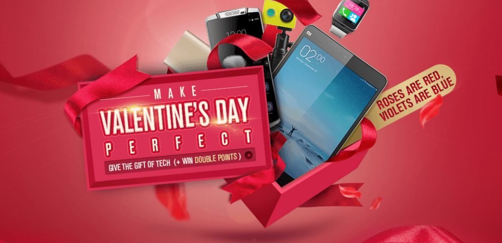 Valentine's Day gearbest promotie valentine's day