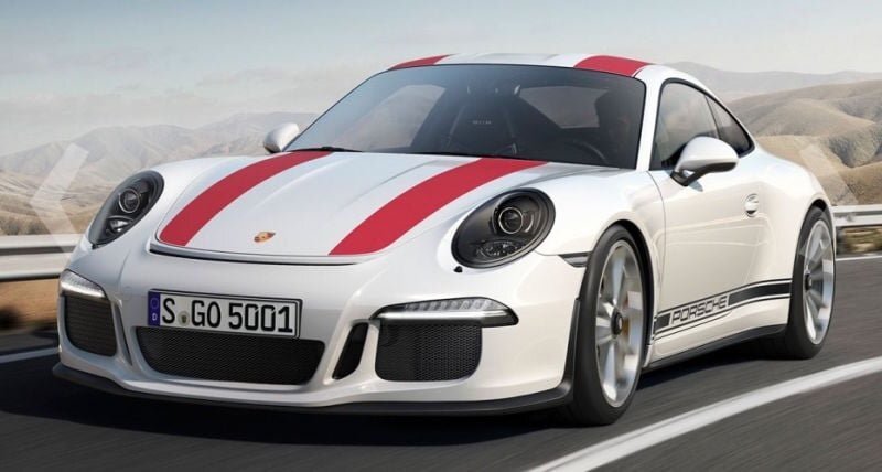 Porsche 911 R Porsche 911 R. Modelul cu iz clasic care face suta în 3,7 secunde