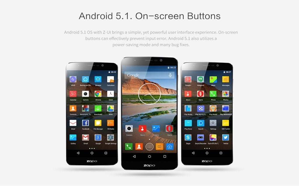 ZOPO Hero 1 gadgetreport.ro 2