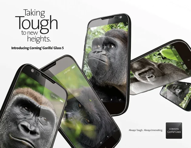 Corning Gorilla Glass 5. Cea mai rezistentă sticlă din lume