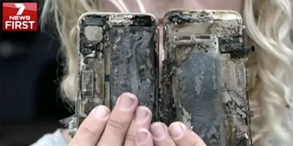 Un iPhone 7 a luat foc. Apple anchetează cazul