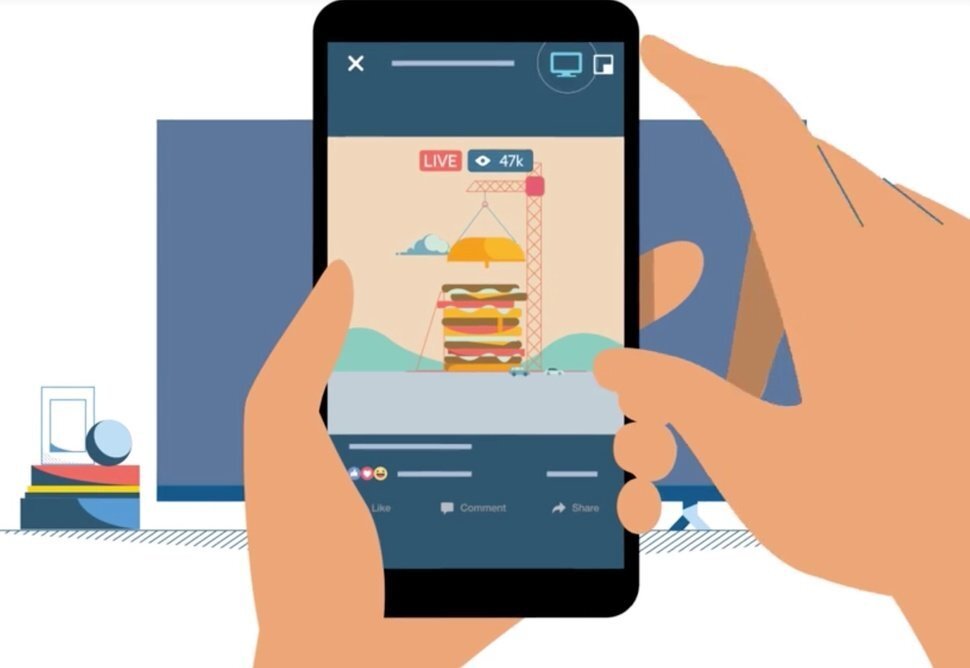 Cum vezi clipurile de pe Facebook pe televizor