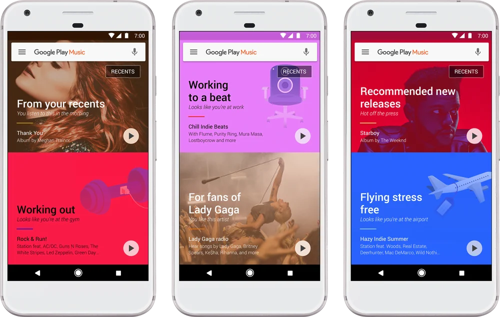 Google Play Music Google Play Music devine mai deştept. Acces nelimitat pentru 22 lei/lună