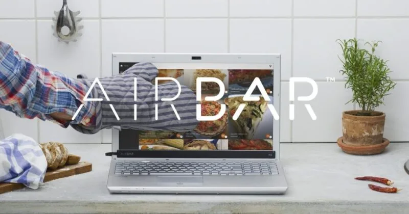 AirBar transformă MacBook