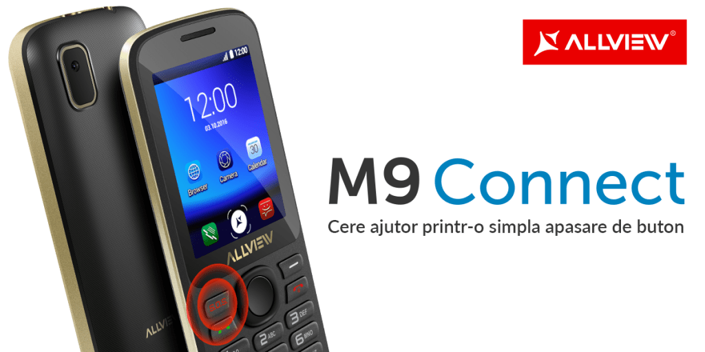 Allview M9 Connect. Un telefon ieftin, pentru cazuri de urgenţă