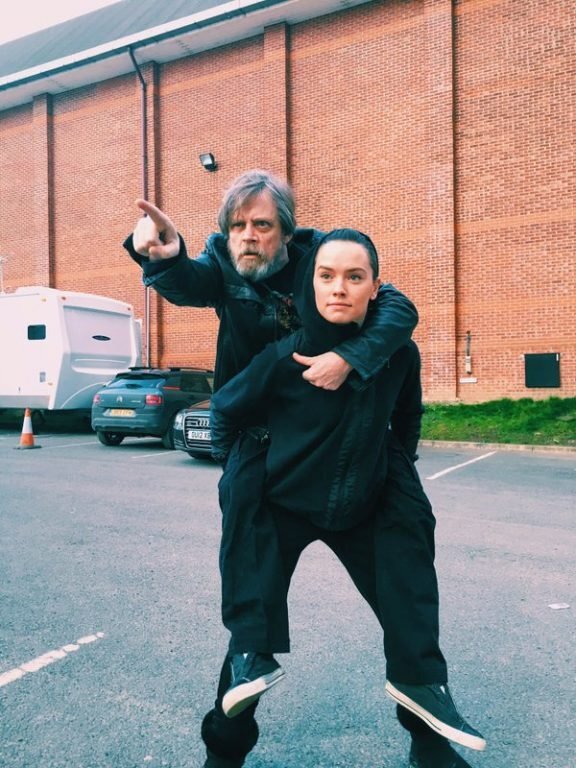 Star wars luke si rey