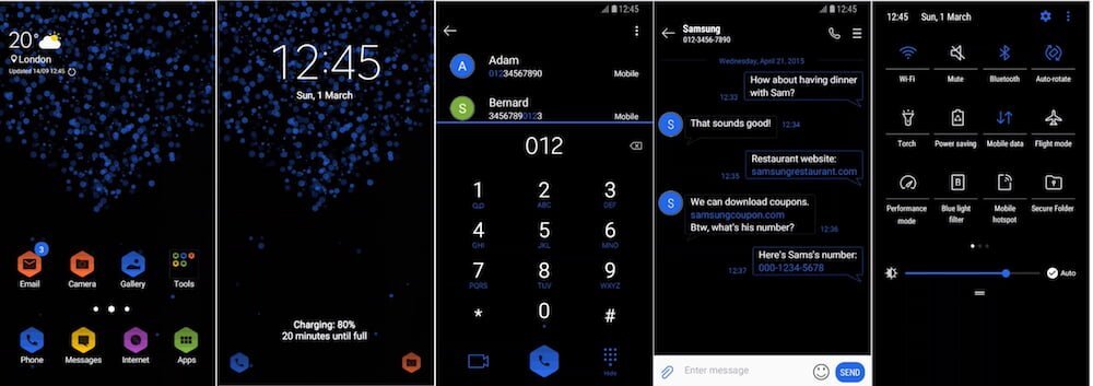 Nouă teme premium pentru Galaxy, disponibile gratuit