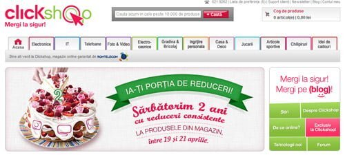 Telekom inchide ClickShop.ro 
