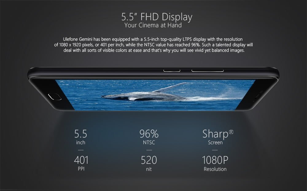 Ulefone Gemini — Imagine 4 Ulefone gemini gadgetreport ecran.ro