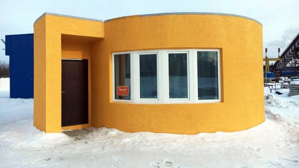 Apis Cor. Cum arată casa construită în 24 de ore cu o imprimantă 3D