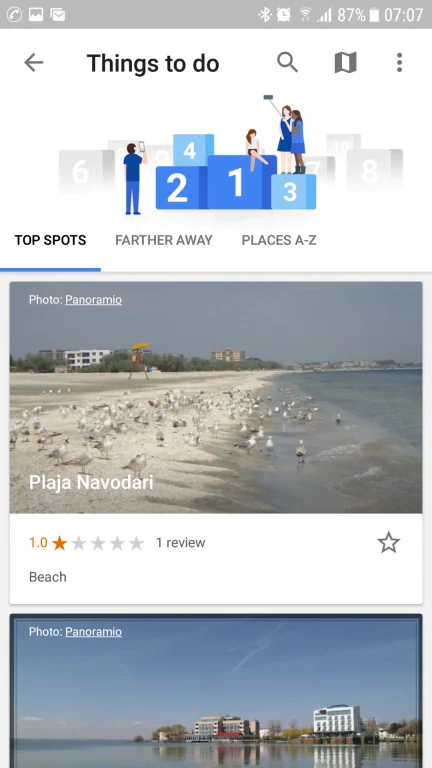 Google Trips. O aplicaţie excelentă pentru vacanţe şi călătorii