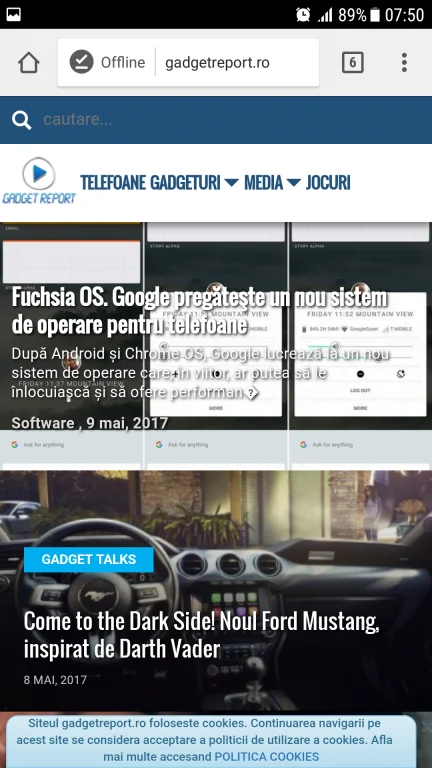 Noul Google Chrome permite navigarea fără internet