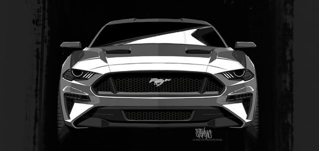 Ford mustang design 2018