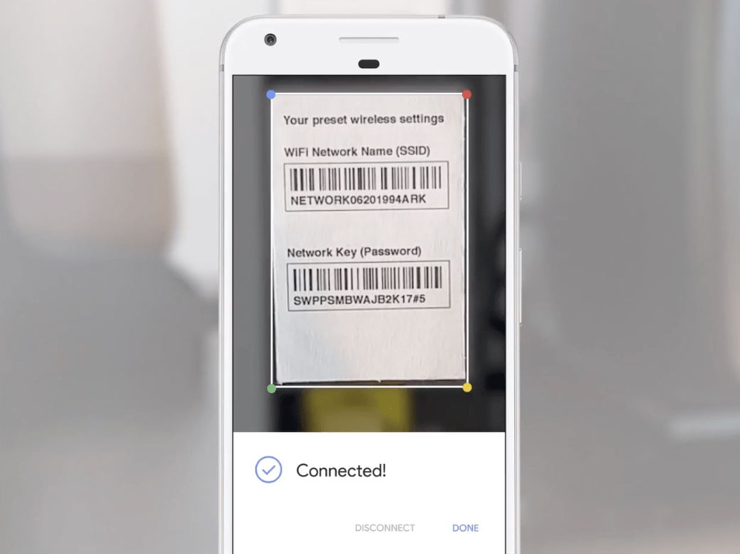 Google lens parola