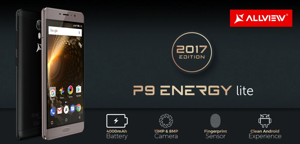 Allview P9 Energy Lite 2017. Cel mai performant telefon „românesc” costă fix 999 lei