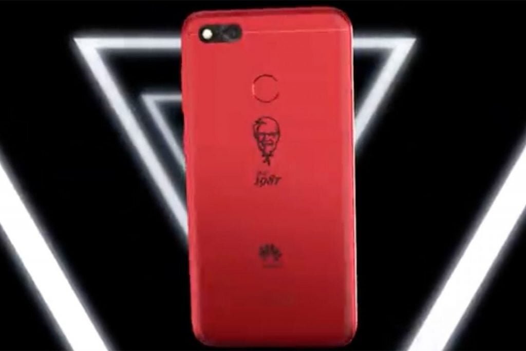 KFC lansează un smartphone! Cum arată modelul produs de Huawei