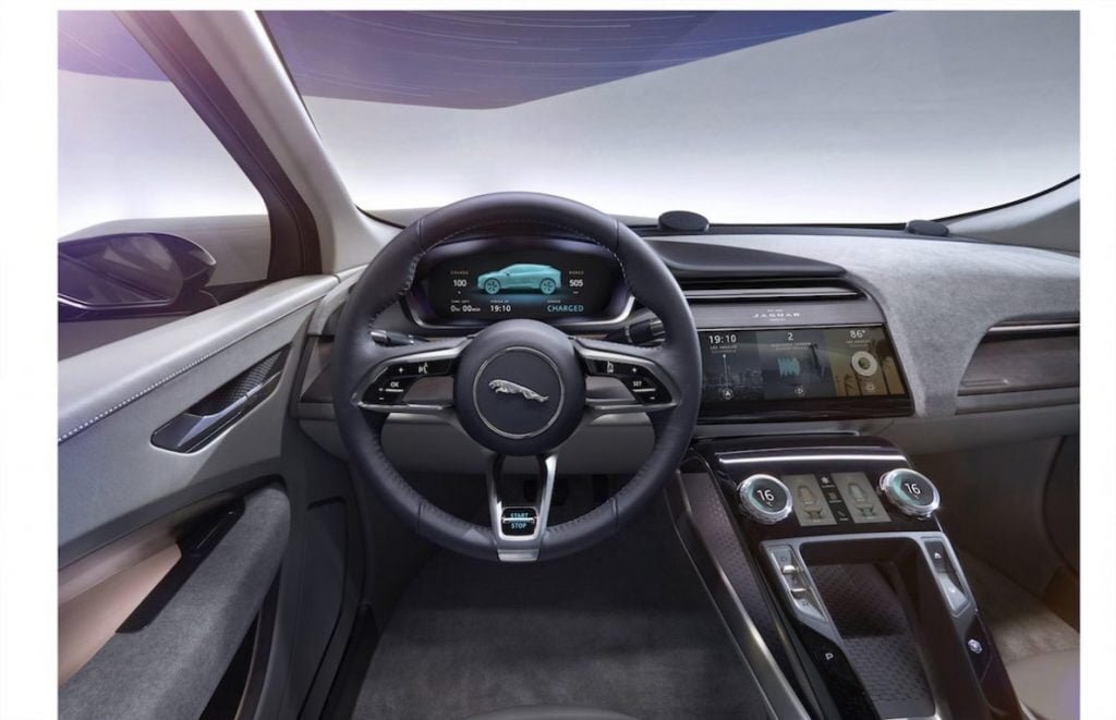 The traditional drivers instrument was also replaced with a virtual screen that can be controlled using buttons on the steering wheel the buttons offer haptic feedback when in use