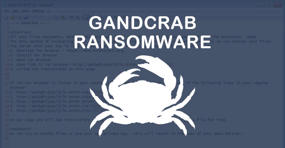 Un tip de ransomware, GandCrab, face ravagii. 53.000 de victime în numai câteva zile