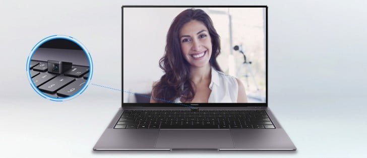 Huawei MateBook X Pro camera